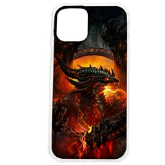 Dragon Art Fire Digital Fantasy Iphone 12 Pro Max Tpu Uv Print Case by Celenk