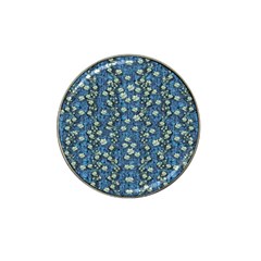 Lotus Bloom In The Calm Sea Of Beautiful Waterlilies Hat Clip Ball Marker (4 Pack) by pepitasart