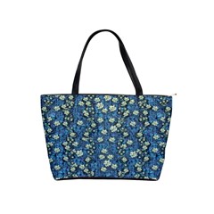 Lotus Bloom In The Calm Sea Of Beautiful Waterlilies Classic Shoulder Handbag by pepitasart