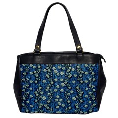 Lotus Bloom In The Calm Sea Of Beautiful Waterlilies Oversize Office Handbag by pepitasart