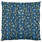 Lotus Bloom In The Calm Sea Of Beautiful Waterlilies Standard Premium Plush Fleece Cushion Case (One Side) Front