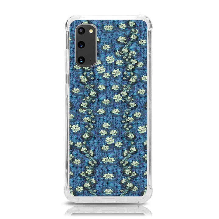 Lotus Bloom In The Calm Sea Of Beautiful Waterlilies Samsung Galaxy S20 6.2 Inch TPU UV Case