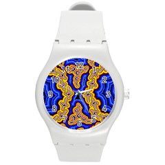 Newart2 Round Plastic Sport Watch (m) by hogartharts