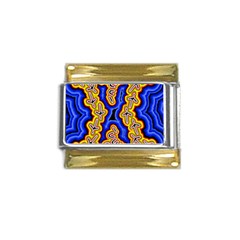 Newart2 Gold Trim Italian Charm (9mm)