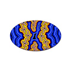 Newart2 Sticker Oval (100 Pack) by hogartharts