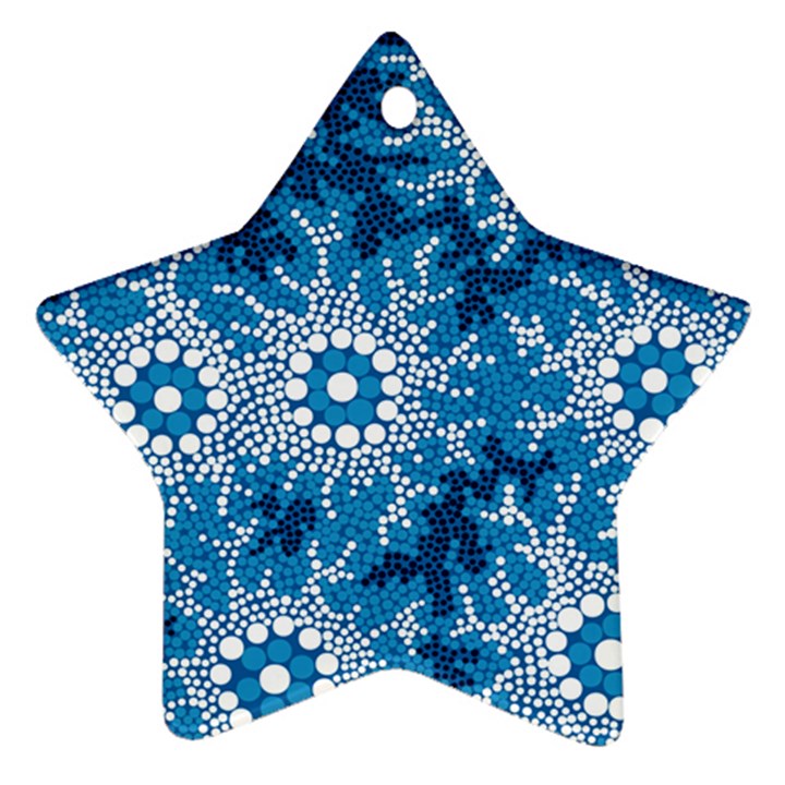 Waterhole Dreaming 90 Hogarth Arts Ornament (Star)