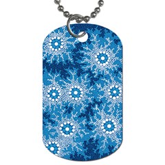 Waterhole Dreaming 90 Hogarth Arts Dog Tag (one Side) by hogartharts