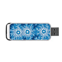 Waterhole Dreaming 90 Hogarth Arts Portable Usb Flash (one Side) by hogartharts