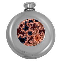 Pathways New Hogarth Arts Round Hip Flask (5 Oz) by hogartharts