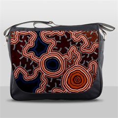 Pathways New Hogarth Arts Messenger Bag by hogartharts