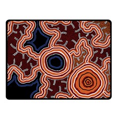 Pathways New Hogarth Arts Fleece Blanket (small) by hogartharts