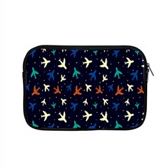 Blue Background Cute Airplanes Apple Macbook Pro 15  Zipper Case by ConteMonfrey