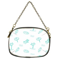 Summer Beach Seamless Pattern Chain Purse (one Side) by ConteMonfrey