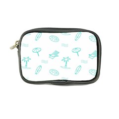 Summer Beach Seamless Pattern Coin Purse by ConteMonfrey