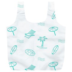 Summer Beach Seamless Pattern Full Print Recycle Bag (xl) by ConteMonfrey