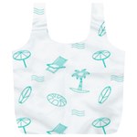 Summer Beach Seamless Pattern Full Print Recycle Bag (XL) Front