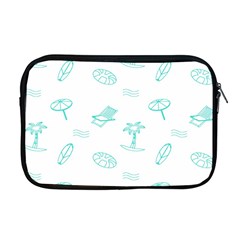 Summer Beach Seamless Pattern Apple Macbook Pro 17  Zipper Case by ConteMonfrey