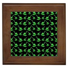 Our Dino Friends Framed Tile by ConteMonfrey