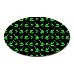 Our Dino Friends Oval Magnet by ConteMonfrey