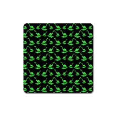 Our Dino Friends Square Magnet by ConteMonfrey