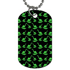 Our Dino Friends Dog Tag (two Sides) by ConteMonfrey