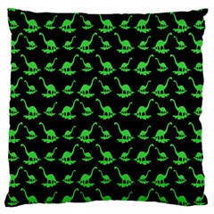 Our Dino Friends Standard Premium Plush Fleece Cushion Case (one Side) by ConteMonfrey