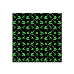 Our Dino Friends Satin Bandana Scarf 22  X 22  by ConteMonfrey