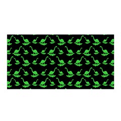 Our Dino Friends Satin Wrap 35  X 70  by ConteMonfrey