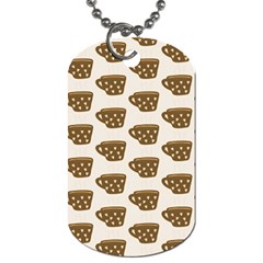 Cozy Coffee Cup Dog Tag (one Side) by ConteMonfrey