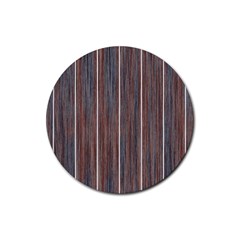 Dark Digital Wood Like Rubber Round Coaster (4 Pack) by ConteMonfrey