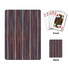 Dark Digital Wood Like Playing Cards Single Design (rectangle)