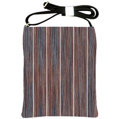 Dark Digital Wood Like Shoulder Sling Bag by ConteMonfrey