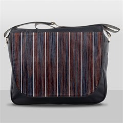 Dark Digital Wood Like Messenger Bag by ConteMonfrey