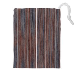 Dark Digital Wood Like Drawstring Pouch (4xl) by ConteMonfrey