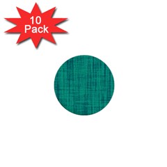 Painted Green Digital Wood 1  Mini Buttons (10 Pack)  by ConteMonfrey