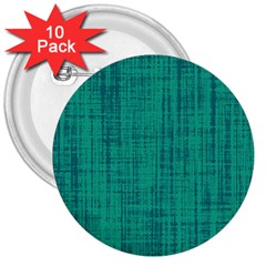 Painted Green Digital Wood 3  Buttons (10 Pack)  by ConteMonfrey