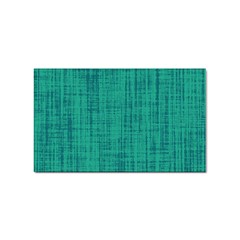 Painted Green Digital Wood Sticker (rectangular) by ConteMonfrey