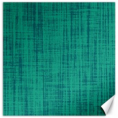 Painted Green Digital Wood Canvas 12  X 12  by ConteMonfrey