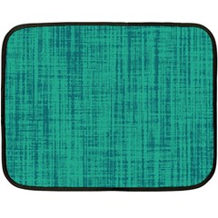 Painted Green Digital Wood Two Sides Fleece Blanket (mini) by ConteMonfrey