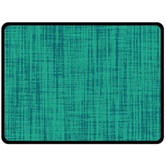 Painted Green Digital Wood Two Sides Fleece Blanket (large) by ConteMonfrey