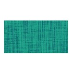 Painted green digital Wood Satin Wrap 35  x 70  Front