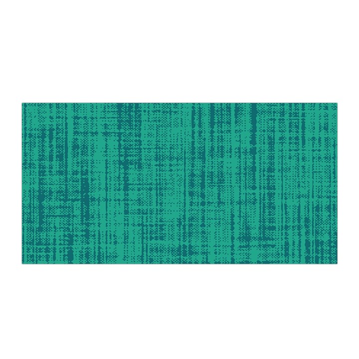 Painted green digital Wood Satin Wrap 35  x 70 