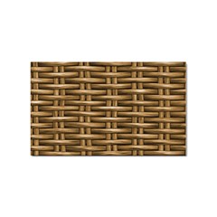 Brown Digital Straw - Country Side Sticker (rectangular)