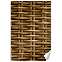 Brown Digital Straw - Country Side Canvas 20  X 30  by ConteMonfrey