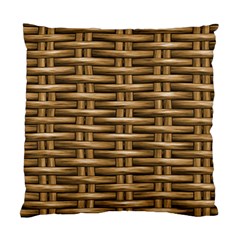 Brown Digital Straw - Country Side Standard Cushion Case (two Sides) by ConteMonfrey