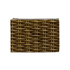 Brown Digital Straw - Country Side Cosmetic Bag (medium) by ConteMonfrey