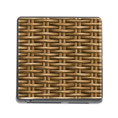 Brown Digital Straw - Country Side Memory Card Reader (square 5 Slot) by ConteMonfrey