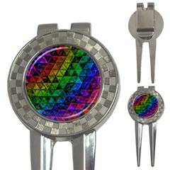 Pride Glass 3-in-1 Golf Divots by MRNStudios