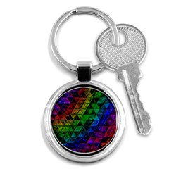 Pride Glass Key Chain (round) by MRNStudios