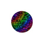 Pride Glass Golf Ball Marker (10 pack) Front